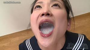 Japanese girl swallows multiple loads of thick cum jpg x Japanese swallow