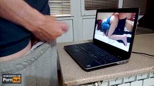 Guy secretly filmed jerking off while watching porn on the laptop jpg x Jerking off watching