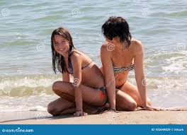 mom daugther nudist|Mother daughter hammock, Stock Photo, Picture And Rights ...