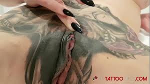 Extreme demon pussy tattoo getting more ink mobile porno videos movies jpg x Extreme tattoo pussy