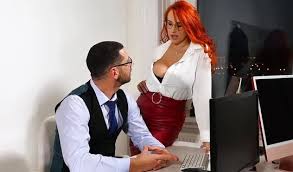 Sexy boss marissa minx barebacks her employee on the office desk jpg x Boss office