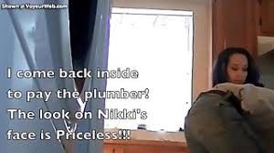 Lonely housewife flashes plumber jpg x Flashing plumber