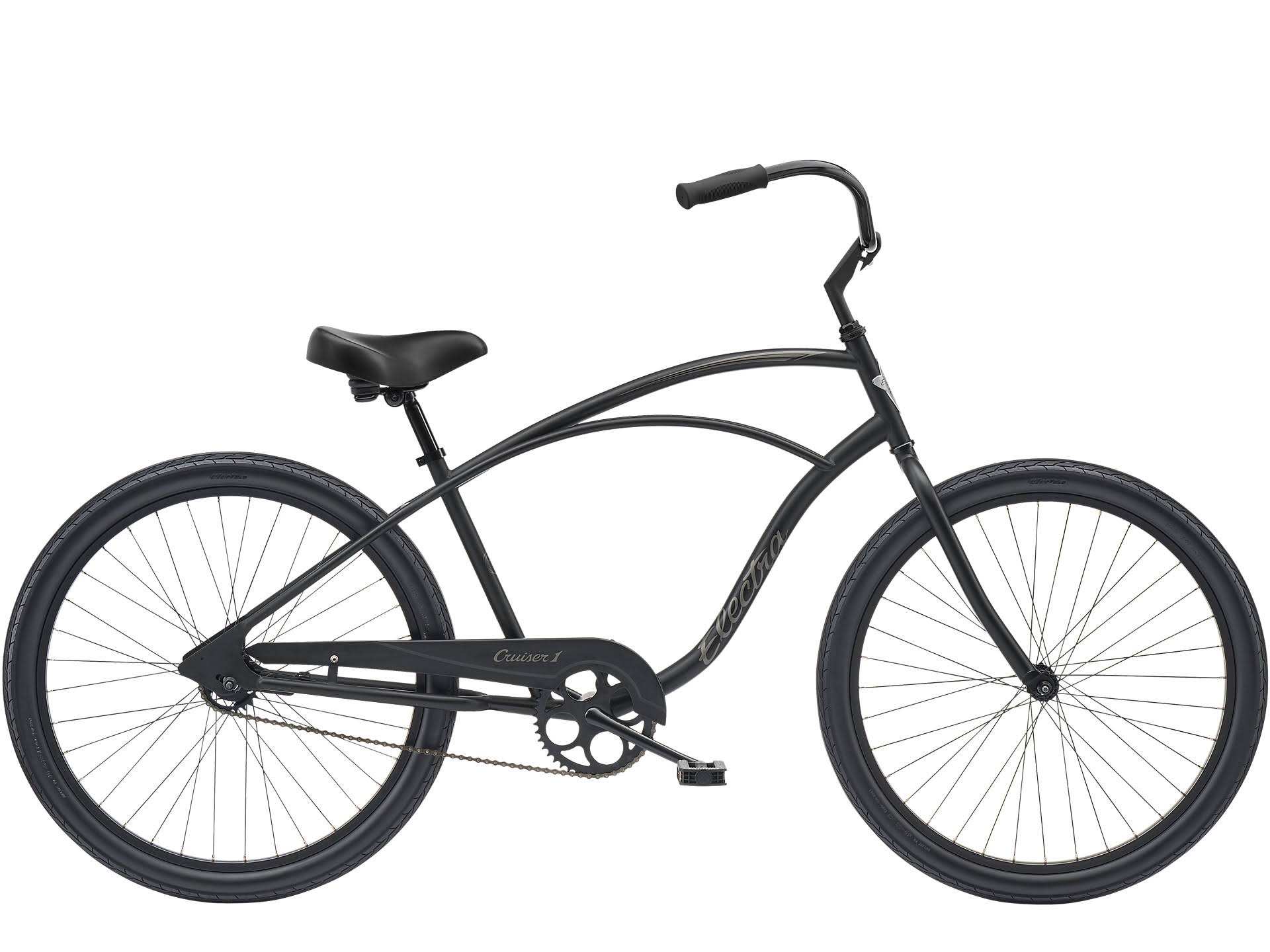 Electra Cruiser 1 Step-Over - Matte Black - 26"