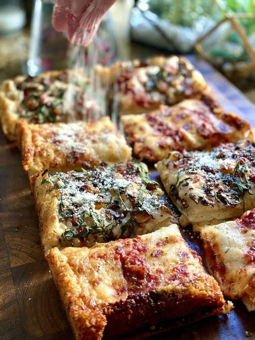 8Mileπ Detroit Style Pizza by null