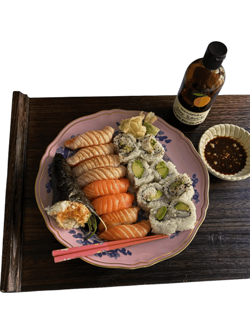 Fish & Rice by null