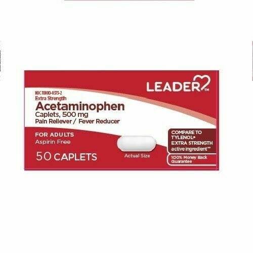 Ldr Acetamin 500mg 50 Cap