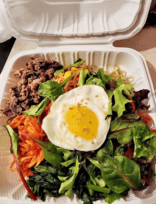 Korean Bamboo teriyaki & bunsik by null
