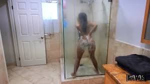 Nerdy dude with glasses fucks his blonde step sister in the shower jpg x Sister in the shower