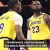 Lakers - LeBron James et sa première avec son fils : "Je ne l ...