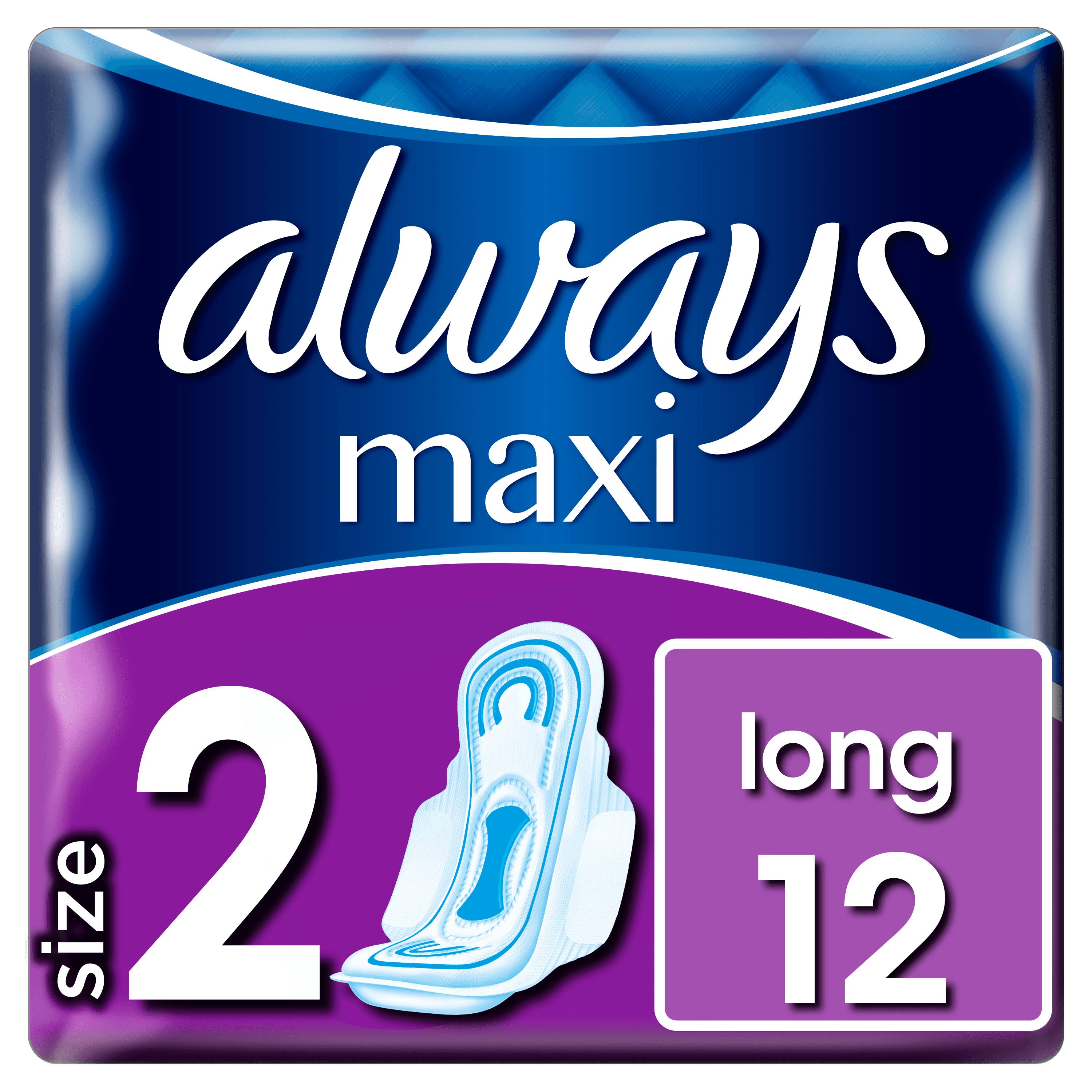 Всегда always. Прокладки олвейс макси. always long. sanitary towel. always long super size.