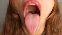 I let you hang on uvula and cum in mouth with your tiny cum before i swallow you png x Uvula fetish