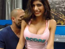 Mia khalifa pops out her big tits for him to suck on porn movies movs jpg x Mia khalifa boobs