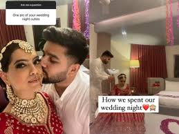 Indian wedding night jpg x Indian first night