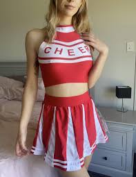 Cheer for you set lingerie at hustler hollywood jpg x Sexy cheerleader costume