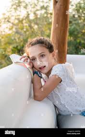naked preteen girls 9 - 11 y.o. |11 year old girl hi-res stock photography and images - Alamy