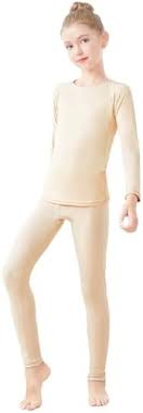 10-14yo girls nude|iEFiEL Kids Girls Long Sleeves Ballet Dance Gymnastics Leotard Jumpsuit Nude-A  S - Walmart.com