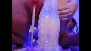 Anal creampie from big fat squirting dildo watch all that cum squirt out ass jpg x Cum squirting dildo