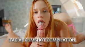 Horny redhead teen with cum covered face in steamy sauna pornify free ai porn generator jpg x Redhead cum facial