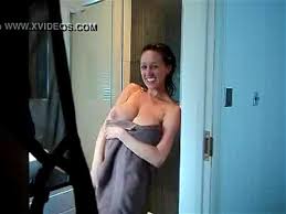 Big breasted blonde mom pleases her snatch in the shower video at porn lib jpg x Mom in the shower