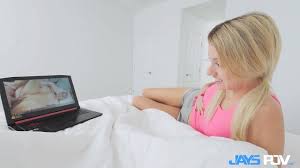 Step sis and brother watch porn together jpg x Watching with step sister
