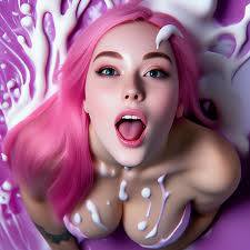 Cute kitten pink hair facial on glasses jpg x Pink hair