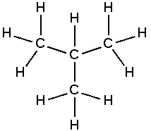 why in branched chain of C4H10 THE SECOND C HAVE ONLY ONE H - 96t2bzmm