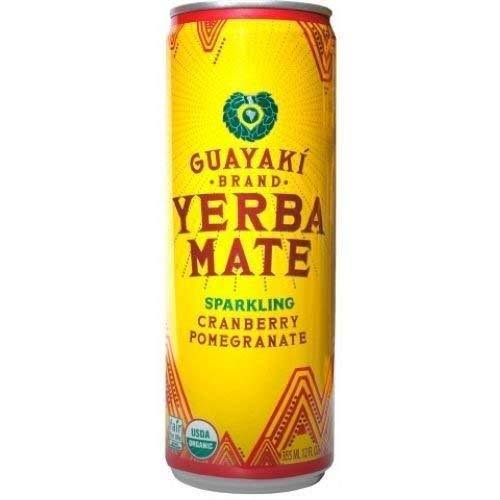 Guayaki Yerba Mate, Organic, Cranberry Pomegranate, Sparkling - 12 fl oz