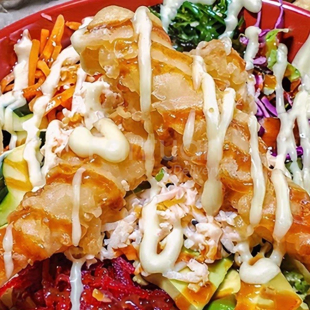 Poke Burri / Lifting Noodles Ramen by null