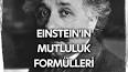 Albert Einstein'ın Yaşamı ve Çalışmaları ile ilgili video