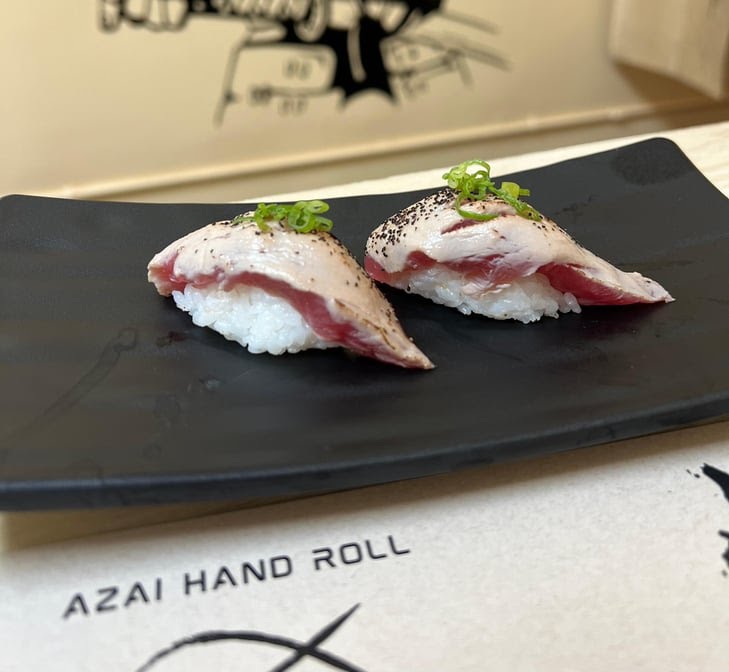 Azai Hand Roll Sushi by null