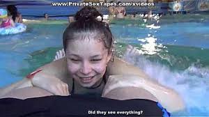 This blonde made me cum in a public pool jpg x Public swimming pool