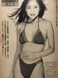 週刊宝石のおっぱい見せて画像|週刊宝石 オッパイ見せて!6人/キャンギャル/本多雅代/海津晶子/かのこ/水着/平成