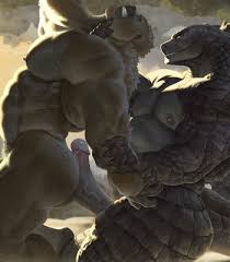 Breast expansion female godzilla with a massive cock and huge balls dragon ai porn jpg x Godzilla cock