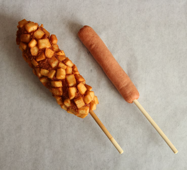 CrunCheese Korean Hot Dog by null