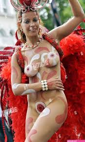 Stock photo nearly nude girl dancing during the notting hill carnival jpg x Notting hill