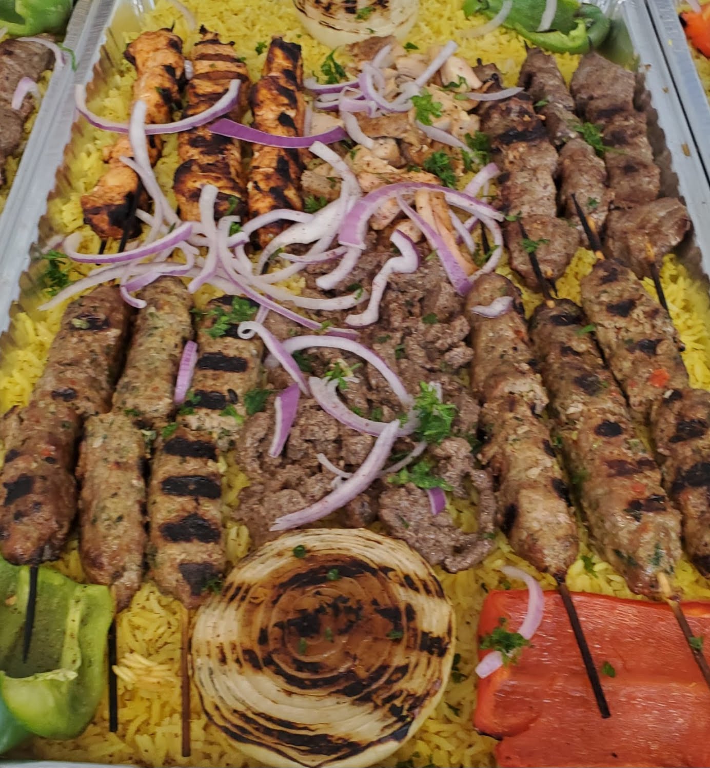 Aladdin Mediterranean Restaurant and Supermarket,halal food by null