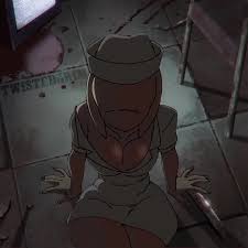 Ellen silent hill nurse doing two sided fellatio jpg x Silent hill