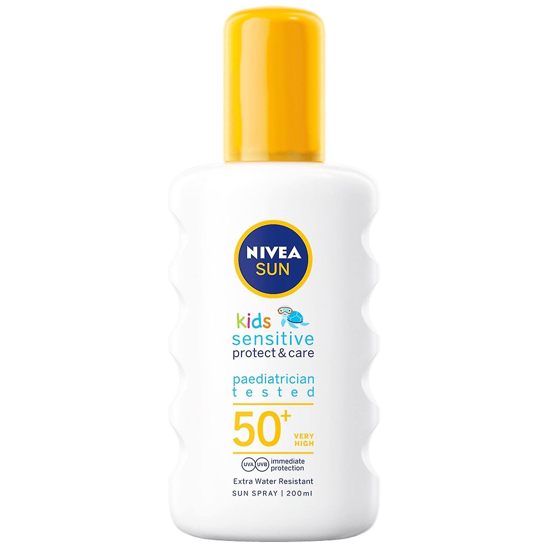 Nivea Sun Kids Sensitive Spray - SPF50+, 200ml