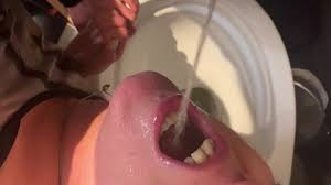 Piss and cum into her mouth jpg x Piss in her mouth