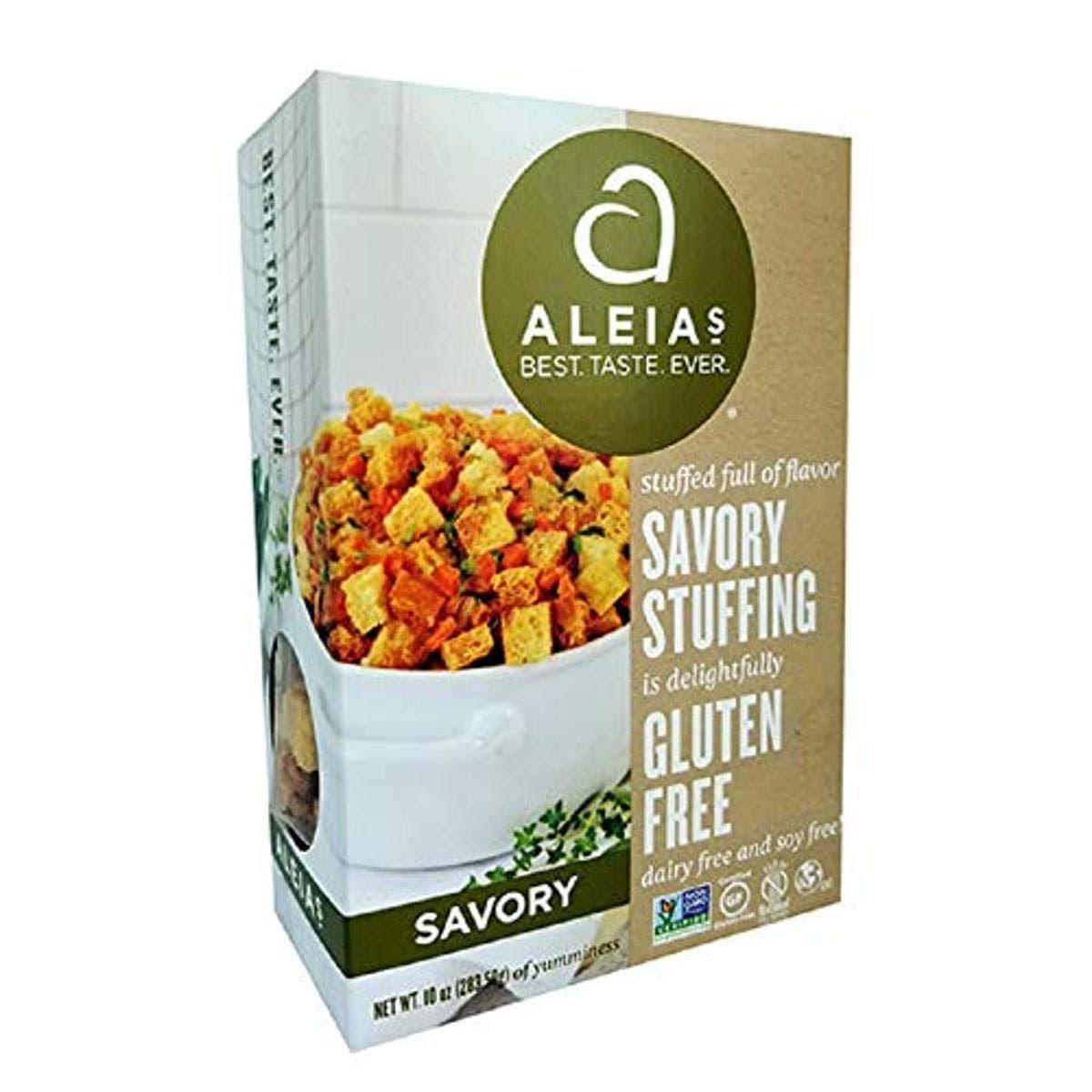 Aleias Gluten Savory Stuffing Mix - 10oz, 6pk