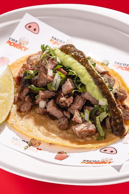 Tacos "El Porky" by null