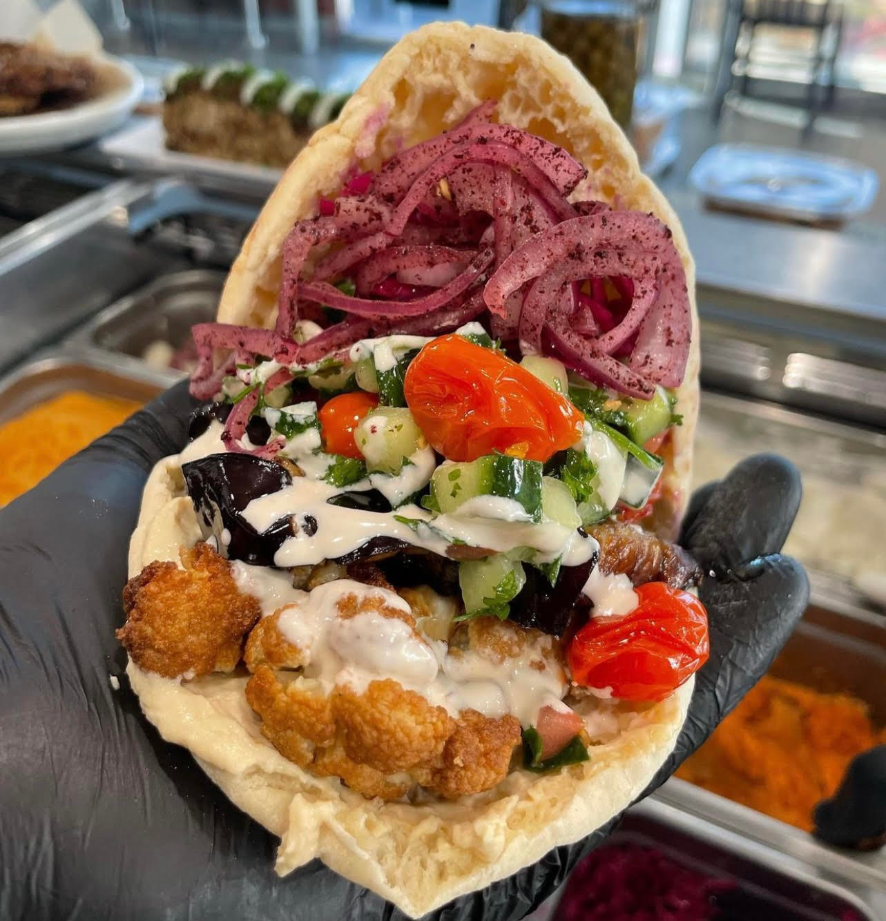 JERUSALEM CHICKEN by null