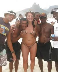 Horny sluts enjoying interracial doggystyle sex at the beach jpg x Interracial beach