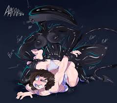 Porn art alien girl saigalisk sci fi jpg x Hentai alien