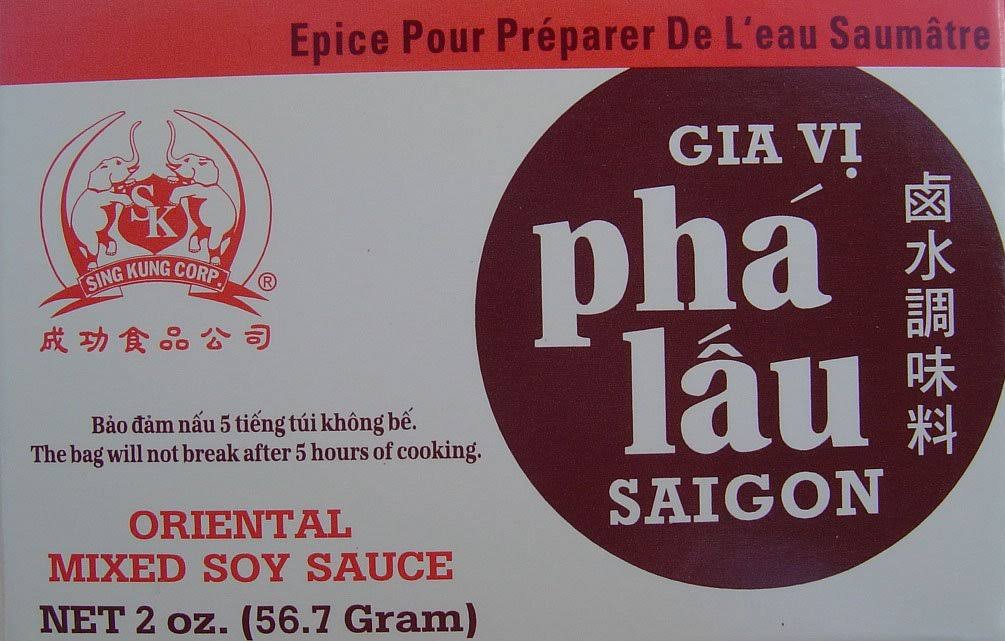 Gia Vi Nau Pho Pho Hoa Pasteur Noodle Seasoning Spice 2oz 