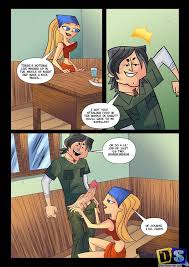 Porn comic gwen total drama island afrobull jpg x Total drama island