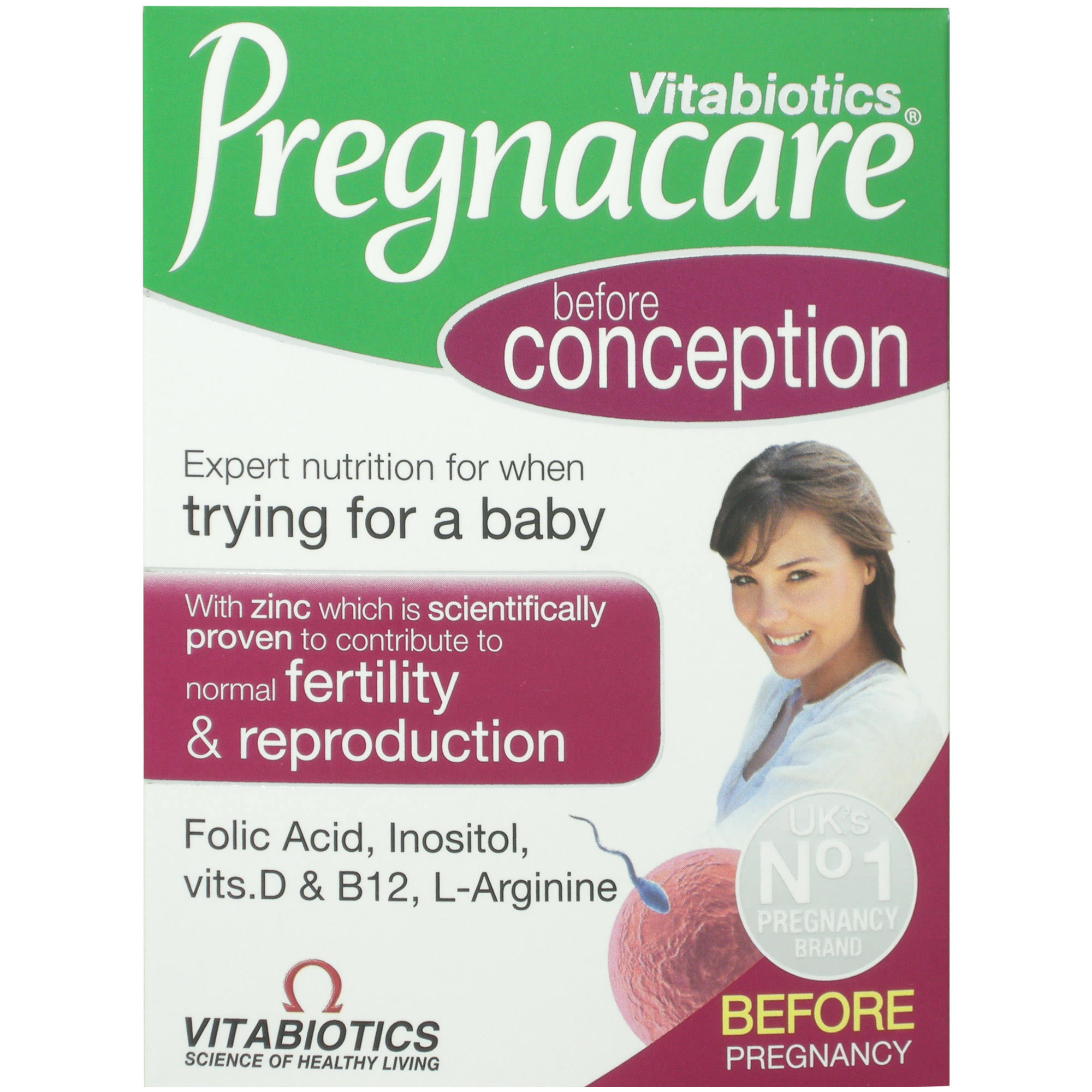 Brennan S Pharmacy Buncrana Pregnacare Conception 30 Tablets Vitabiotics Pointy