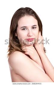 Very young girl nude|Nude young girl eating a sandwich, with crumbs in her mouth and tomato  sauce on her nose, smiling at camera. Stock 写真 | Adobe Stock