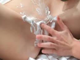 Erotic lesbians shaving video on the mirror jpg x Lesbian shaving