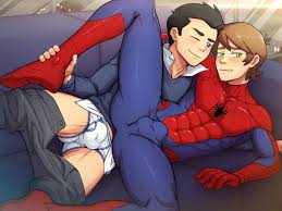 Great animated picture of spider man and spider woman having sex at night on the top of the building spiderman porn jpg x Spiderman sex